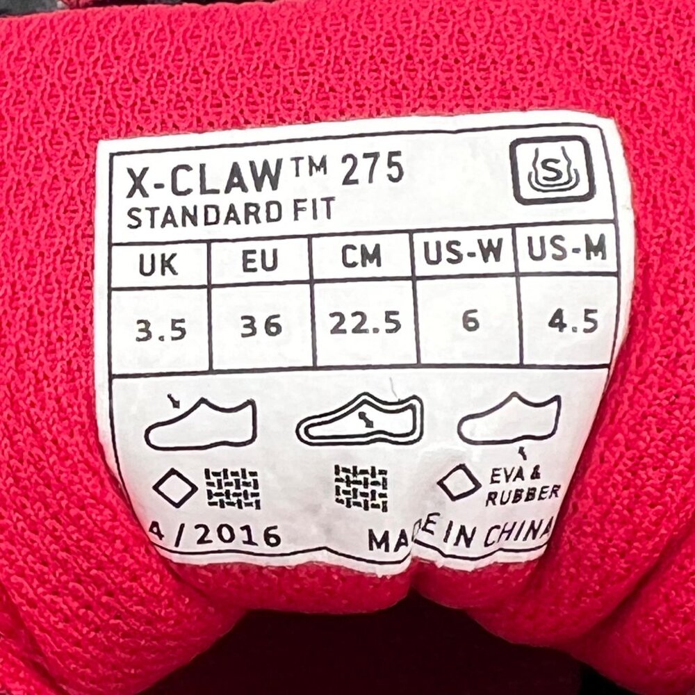 Inov-8 X-Claw 275 Power Flow Trail Running Shoes Womens Size 6 Standard Fit - Picture 5 of 16